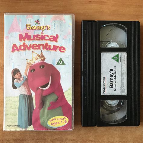 Barney magical musical advemture vhs